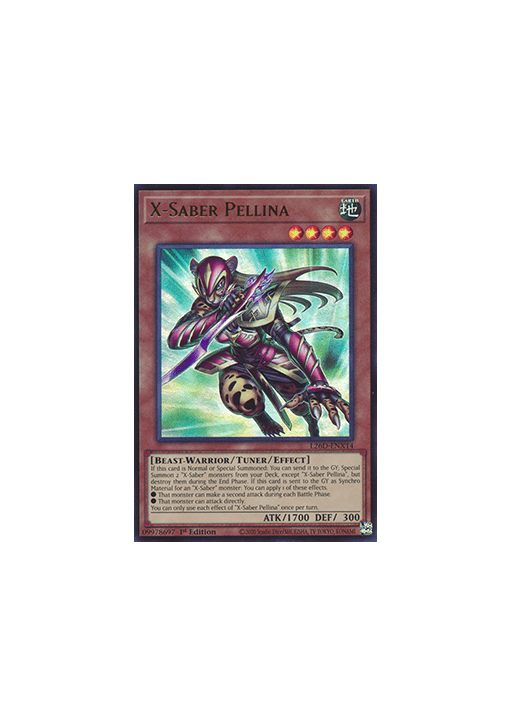 X-Saber Pellina (V.2 - Ultra Rare)