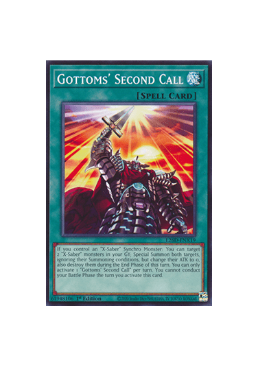 Gottoms’ Second Call (V.1 - Common)