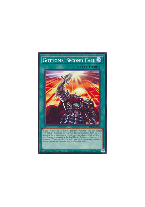 Gottoms’ Second Call (V.1 - Common)