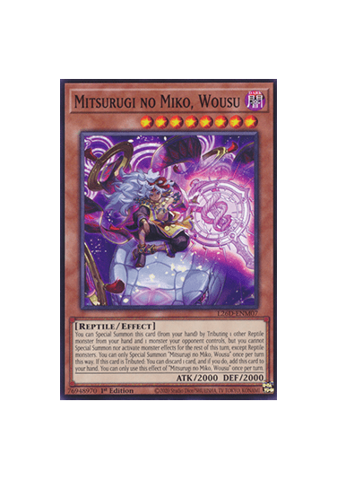 Mitsurugi no Miko, Wousu