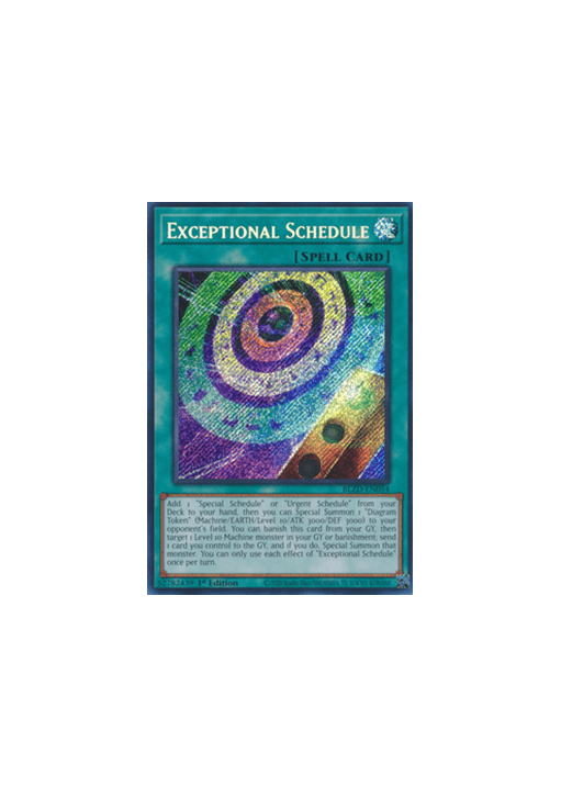 Exceptional Schedule