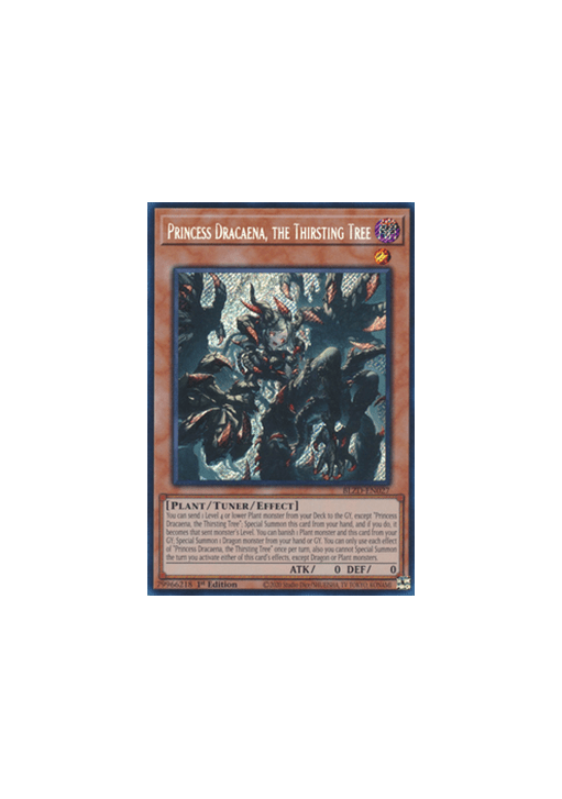 Princess Dracaena, the Thirsting Tree (V.1 - Secret Rare)