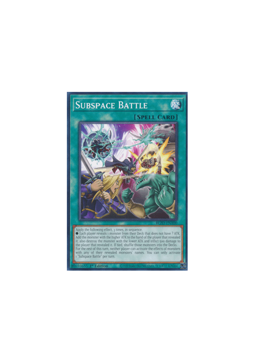 Subspace Battle