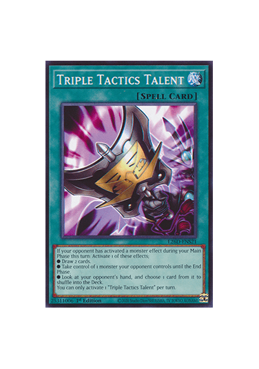Triple Tactics Talent (V.1 - Common)