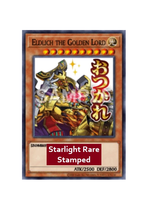 Eldlich the Golden Lord (V.2 - Starlight Rare)