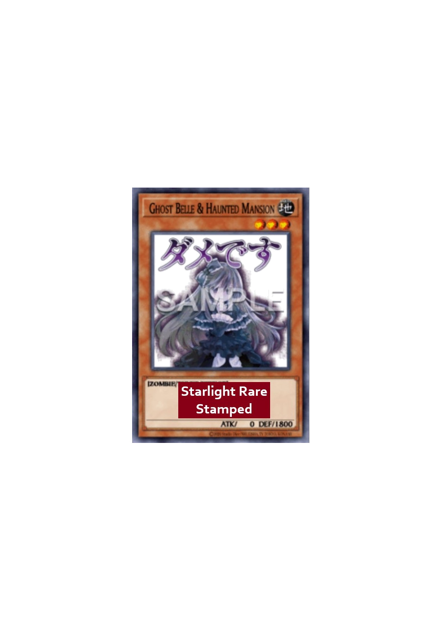 Ghost Belle & Haunted Mansion (V.2 - Starlight Rare)