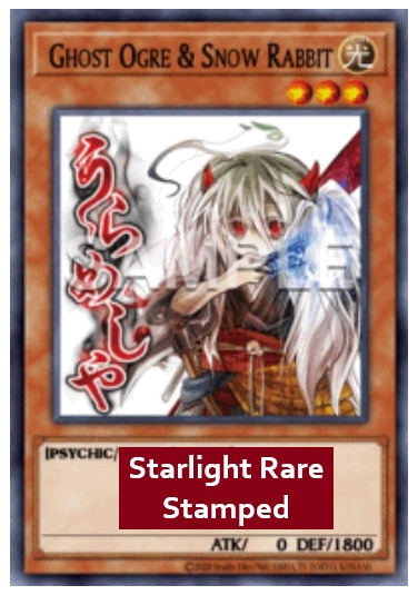 Ghost Ogre & Snow Rabbit (V.2 - Starlight Rare)