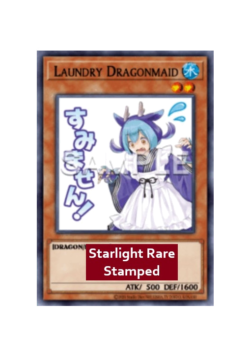 Laundry Dragonmaid (V.2 - Starlight Rare)