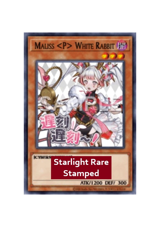 Maliss P White Rabbit (V.2 - Starlight Rare)