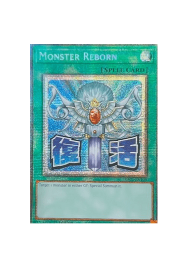 Monster Reborn (V.2 - Starlight Rare)