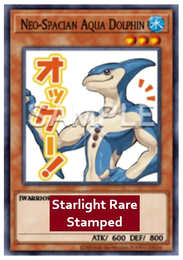 Neo-Spacian Aqua Dolphin (V.2 - Starlight Rare)