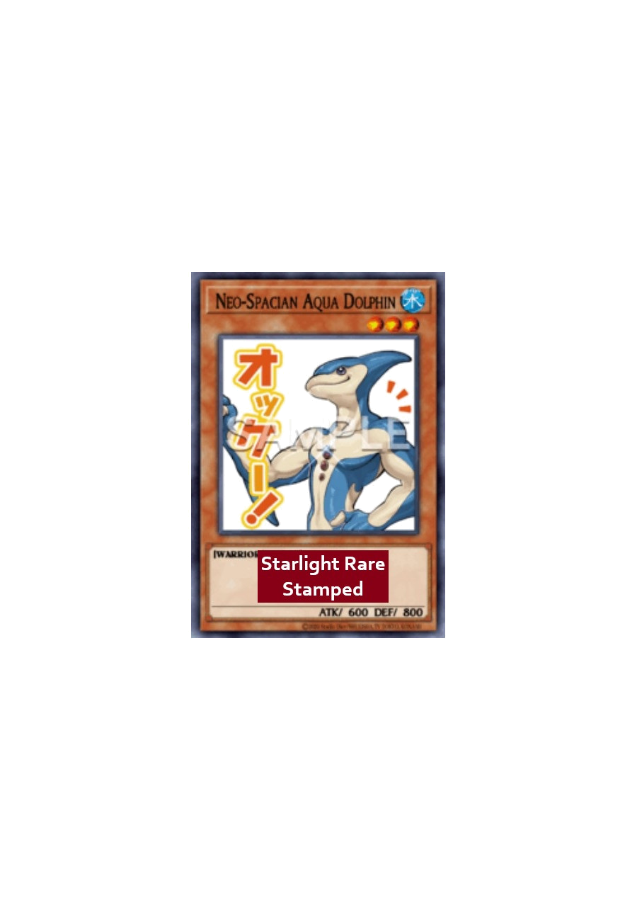 Neo-Spacian Aqua Dolphin (V.2 - Starlight Rare)