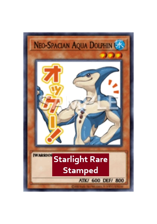 Neo-Spacian Aqua Dolphin (V.2 - Starlight Rare)