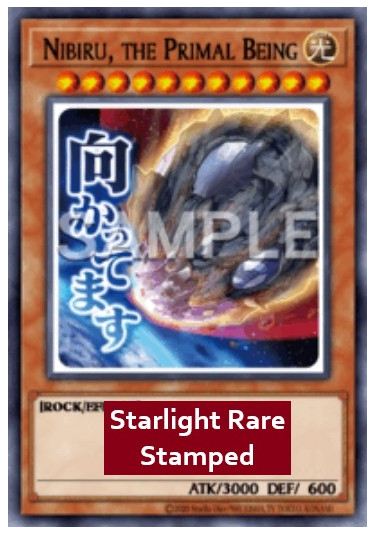 Nibiru, the Primal Being (V.2 - Starlight Rare)