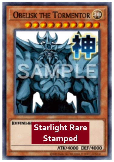 Obelisk the Tormentor (V.2 - Starlight Rare)