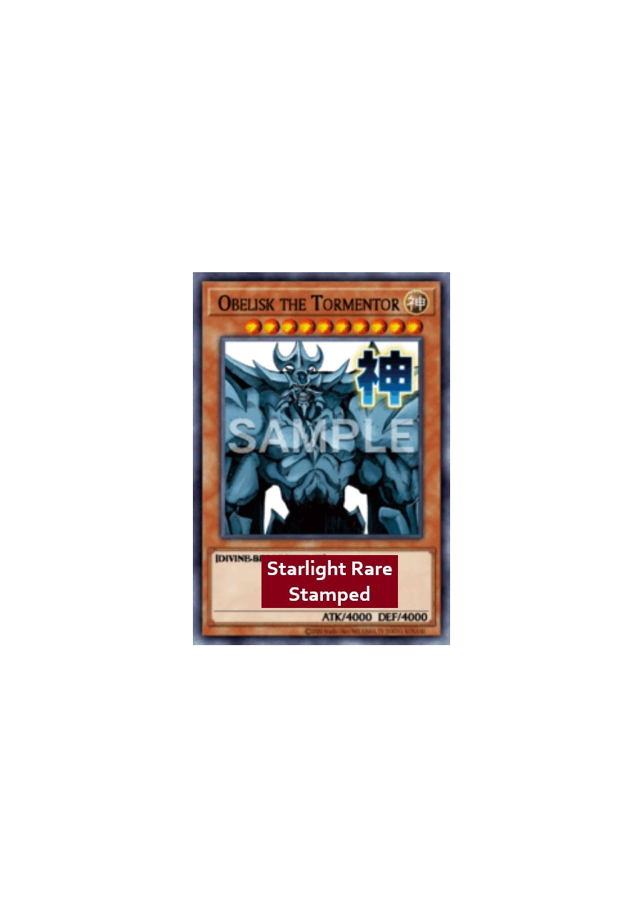 Obelisk the Tormentor (V.2 - Starlight Rare)