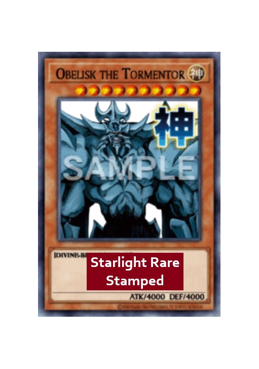 Obelisk the Tormentor (V.2 - Starlight Rare)
