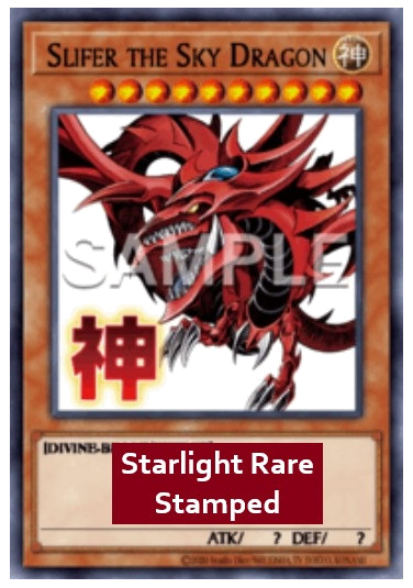 Slifer the Sky Dragon (V.2 - Starlight Rare)