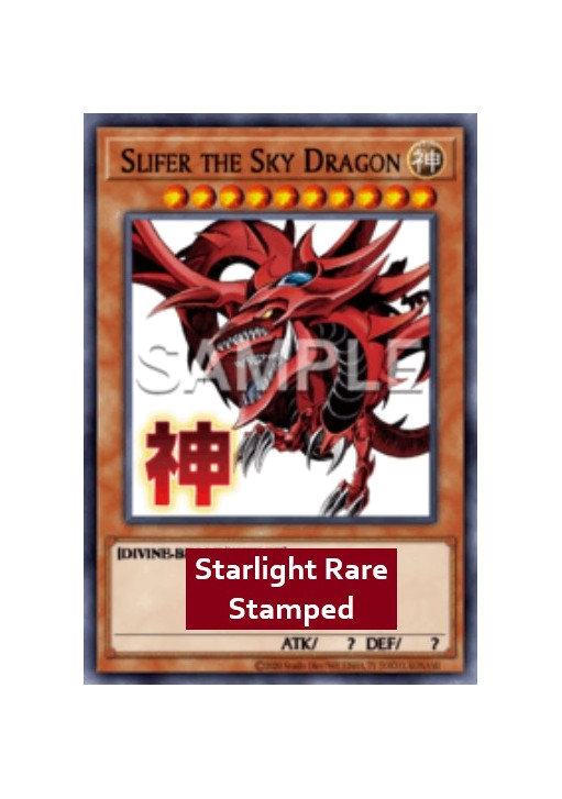 Slifer the Sky Dragon (V.2 - Starlight Rare)