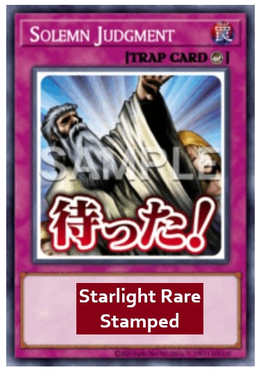 Solemn Judgment (V.2 - Starlight Rare)