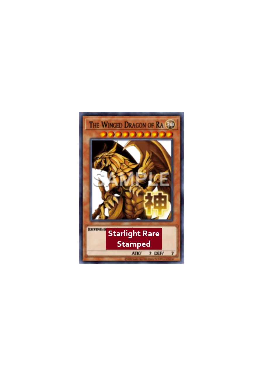 The Winged Dragon of Ra (V.2 - Starlight Rare)
