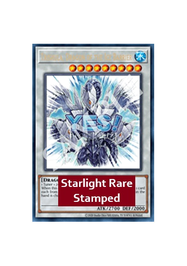 Trishula, Dragon of the Ice Barrier (V.2 - Starlight Rare)
