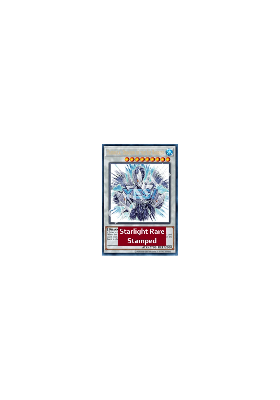 Trishula, Dragon of the Ice Barrier (V.2 - Starlight Rare)