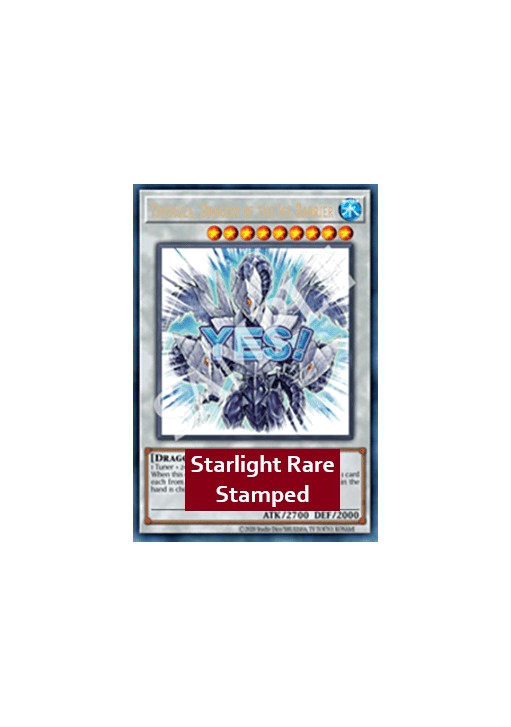 Trishula, Dragon of the Ice Barrier (V.2 - Starlight Rare)