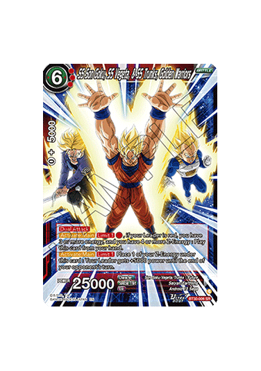 SS Son Goku, SS Vegeta, & SS Trunks, Golden Warriors