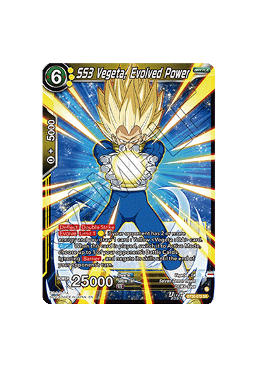 SS3 Vegeta, Evolved Power