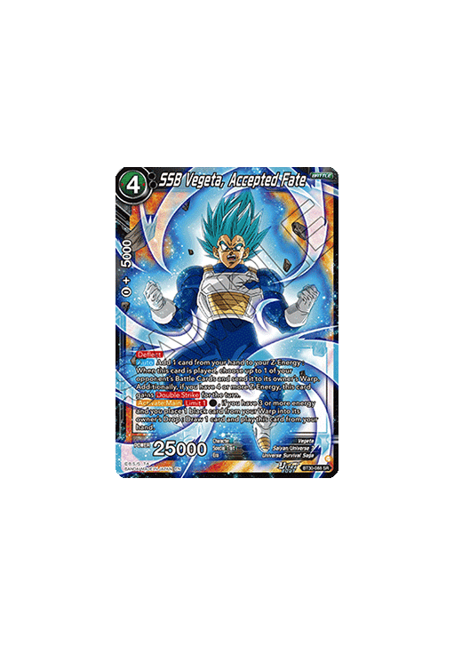 SSB Vegeta, Accepted Fate