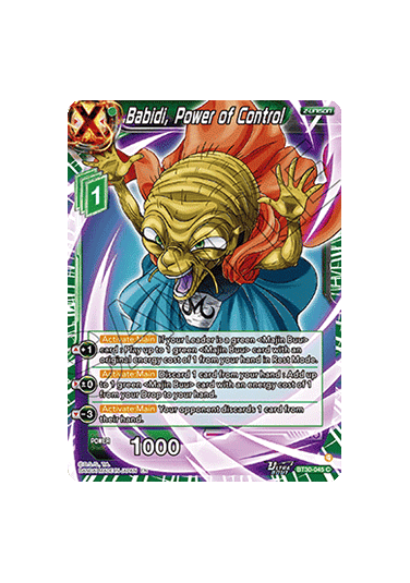 Babidi, Power of Control