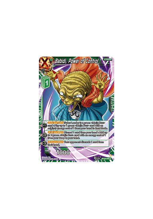 Babidi, Power of Control