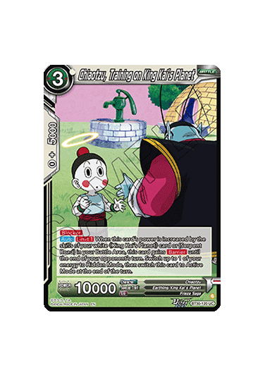 Chiaotzu, Training on King Kai’s Planet