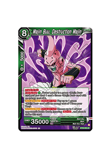 Majin Buu, Destruction Majin
