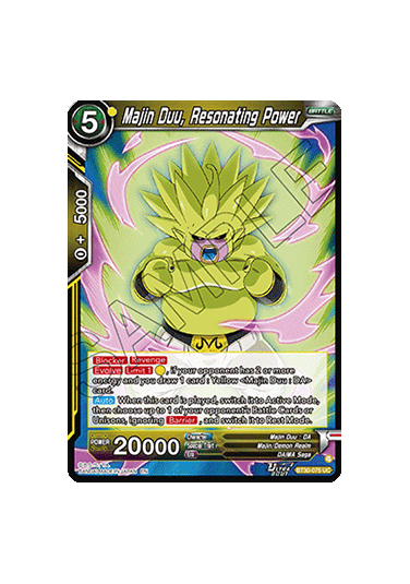 Majin Duu, Resonating Power
