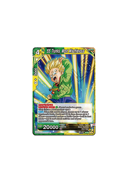 SS Trunks, Most Mischievous