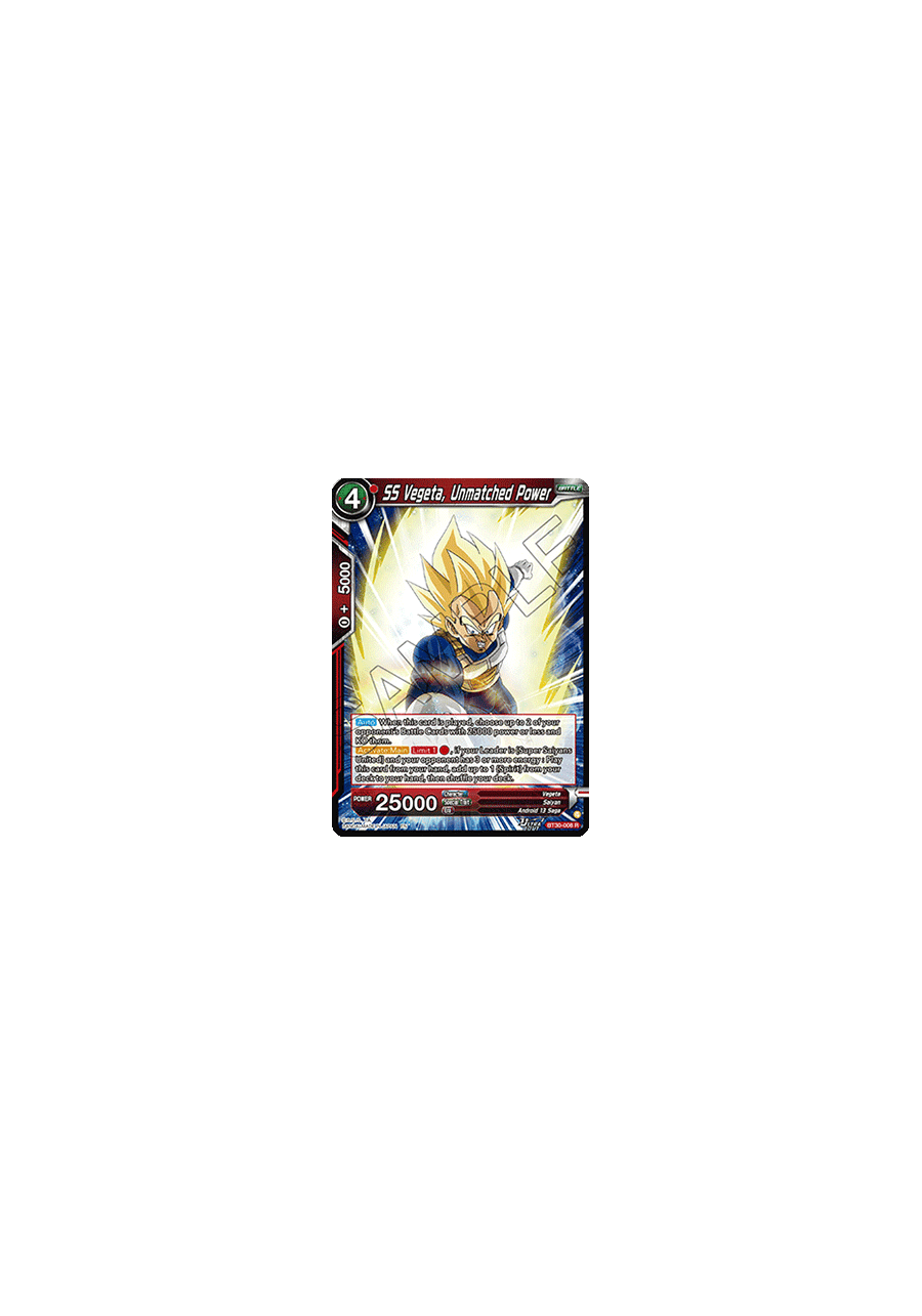 SS Vegeta, Unmatched Power