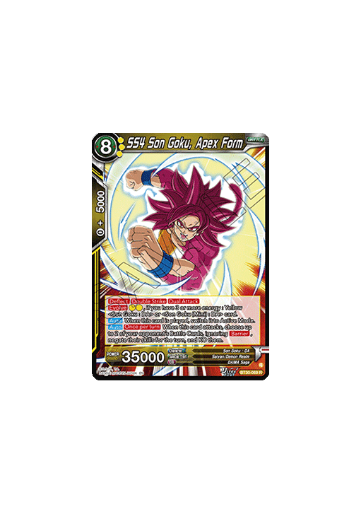 SS4 Son Goku, Apex Form