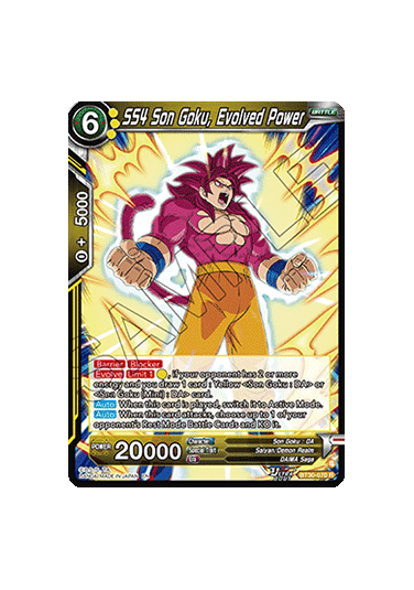 SS4 Son Goku, Evolved Power