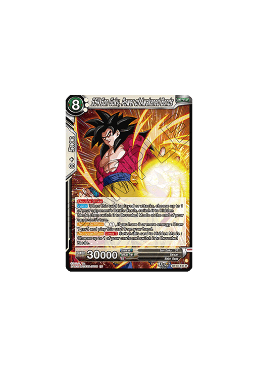 SS4 Son Goku, Power of Awakened Bonds (V.1 - Rare)