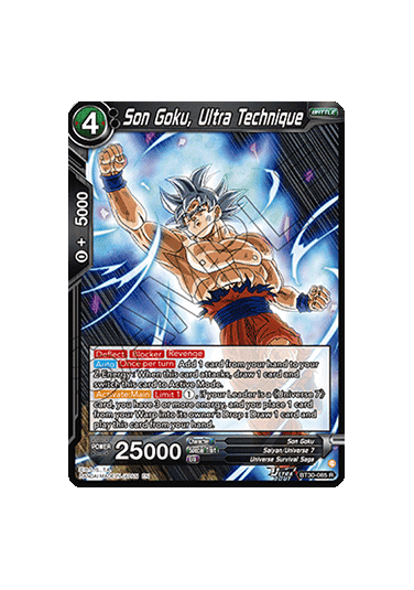 Son Goku, Ultra Technique (V.1 - Rare)