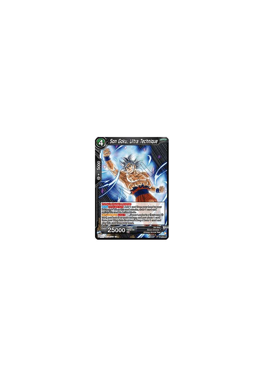 Son Goku, Ultra Technique (V.1 - Rare)