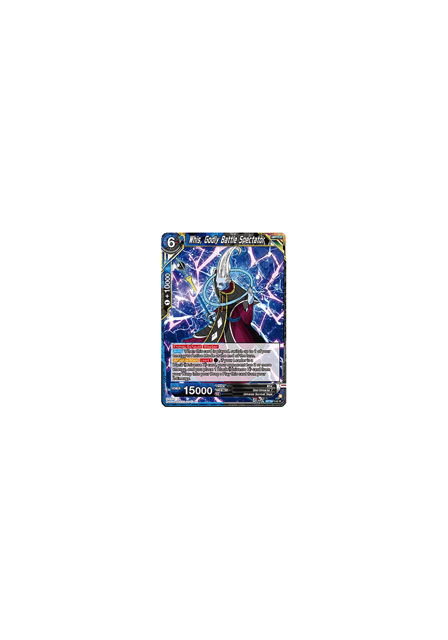 Whis, Godly Battle Spectator