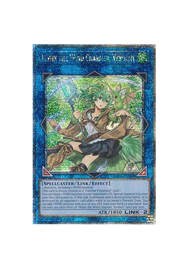 Wynn the Wind Charmer, Verdant (V.5 - Quarter Century Secret Rare)