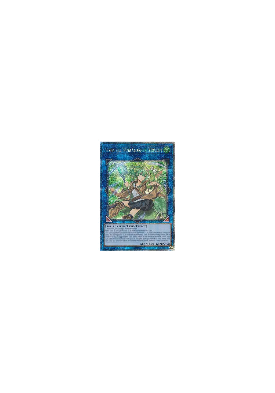 Wynn the Wind Charmer, Verdant (V.5 - Quarter Century Secret Rare)