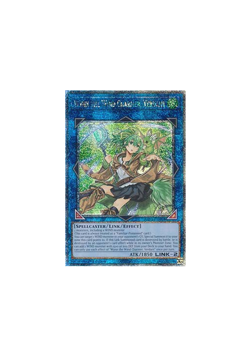 Wynn the Wind Charmer, Verdant (V.5 - Quarter Century Secret Rare)