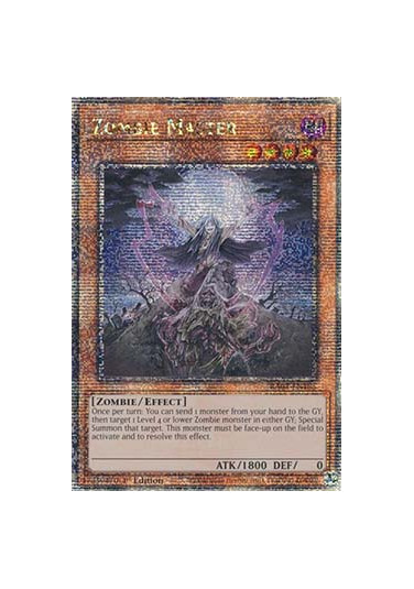 Zombie Master (V.2 - Quarter Century Secret Rare)