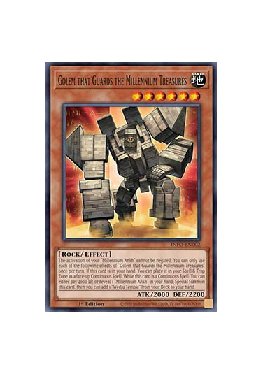 Golem that Guards the Millennium Treasures