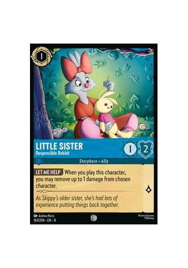 Little Sister - Responsible Rabbit